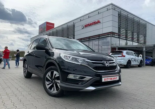 śląskie Honda CR-V cena 82900 przebieg: 165900, rok produkcji 2015 z Złocieniec